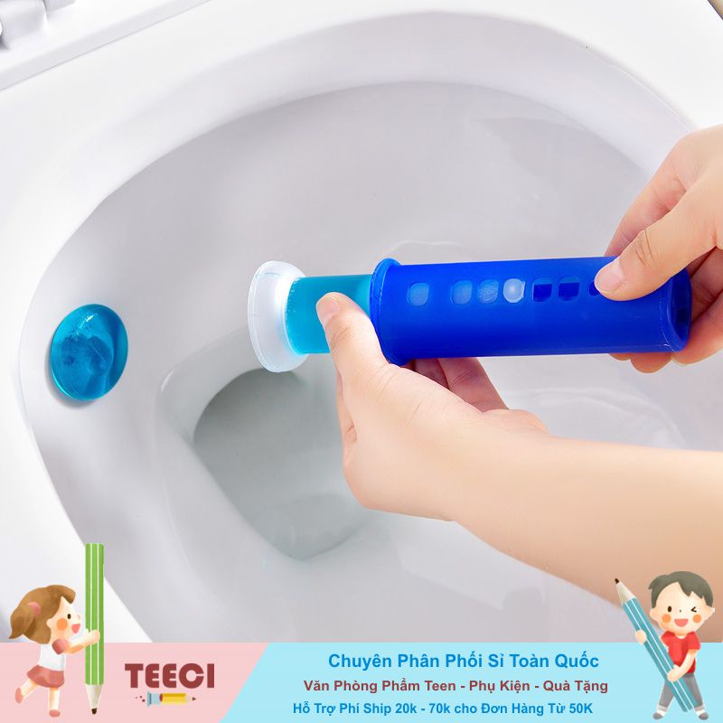 &lt;Video Review&gt; Thanh Tẩy Bồn Cầu Tuýp Gel Thơm Khử Trùng Diệt Khuẩn Toilet Tiện Dụng Cho Nhà Vệ Sinh Hình Bông Hoa U045