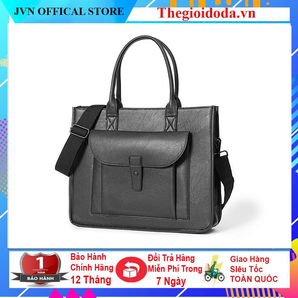 Túi xách da nam nữ văn phòng Cao Cấp, Cặp da công sở kiểu dáng thời trang, Chất liệu Da PU siêu bền chống nước hiệu quả