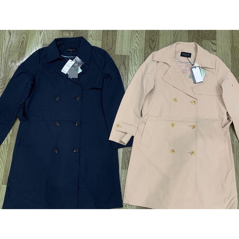 Áo trenchcoat Must Be dài tay chính hãng