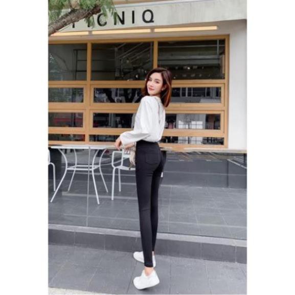 [SIÊU GIẢM GIÁ] Quần Leggings 2 Khuy Khóa Kéo - Co Dãn Ôm Dáng | BigBuy360 - bigbuy360.vn