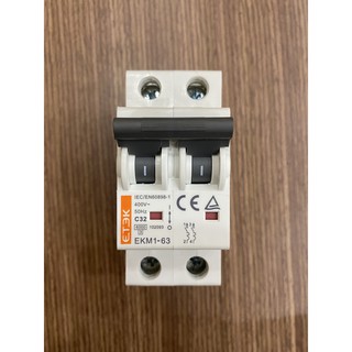 Cầu dao Aptomat CB AC 1 Pha 32A 63A ETEK