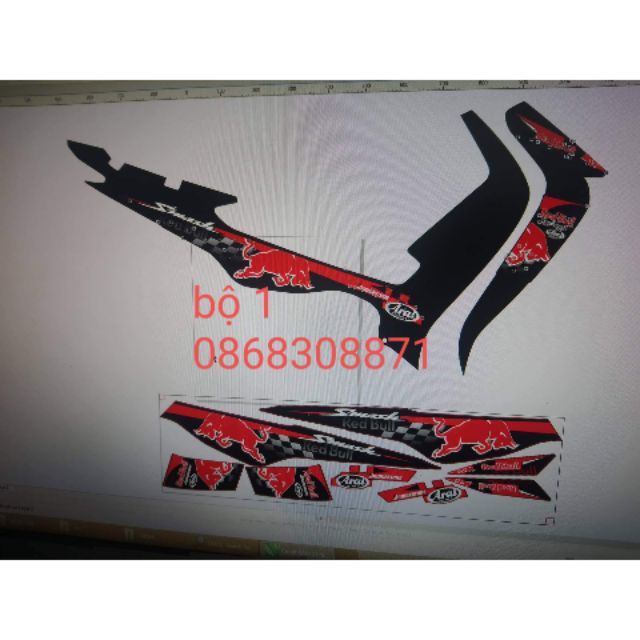 Tem rời xe suzuki smash