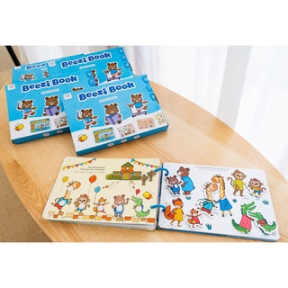 Học liệu bóc dán busy book cho bé Lalala baby nhiều chủ đề đa dạng, song ngữ Anh Việt