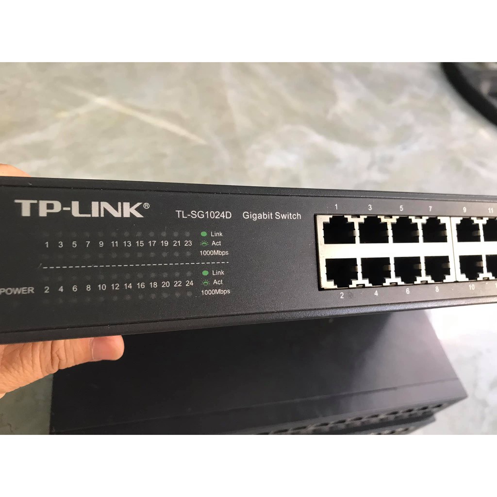 Switch TP-LINK TL-SG1024DE 24 cổng và Switch TP-Link TL-SG1016D 16 cổng