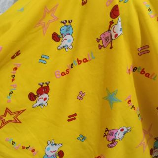 Vải cotton 4c hình chị nguyễn hiền