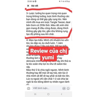 Lược chải tóc chống gãy rối Tangle Teezer