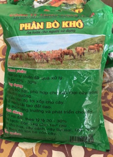 Phân bò khô
