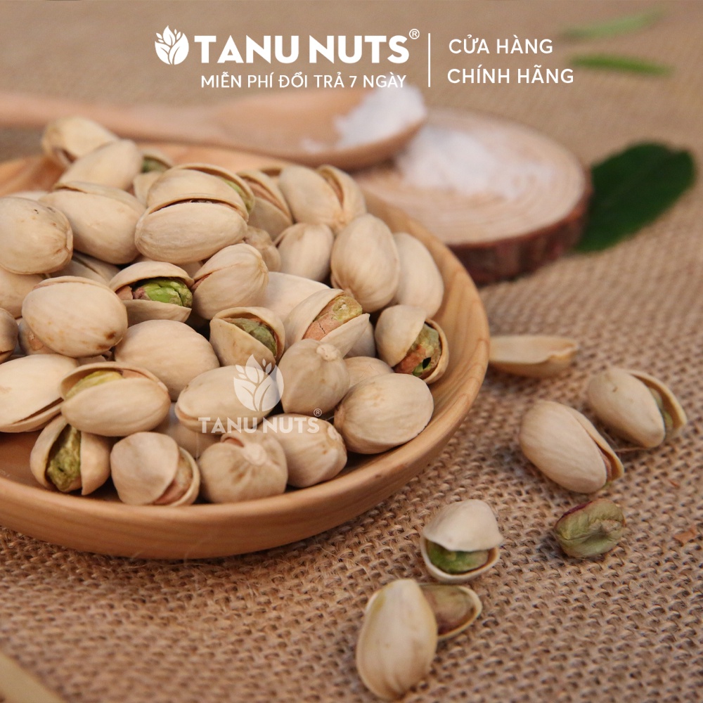 Hạt dẻ cười TANU NUTS, hạt dẻ cười rang muối không tẩy trắng giàu dinh dưỡng