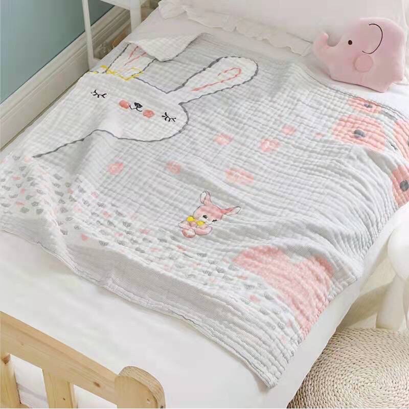 KHĂN XÔ MUSLIN CHẢI KĨ [5 LỚP KHỔ LỚN]