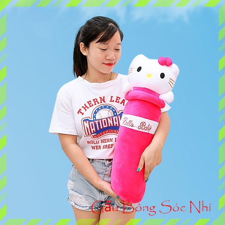 Gối Ôm Hello Kitty 💥 FREESHIP 💥 Gấu Bông Sóc Nhí