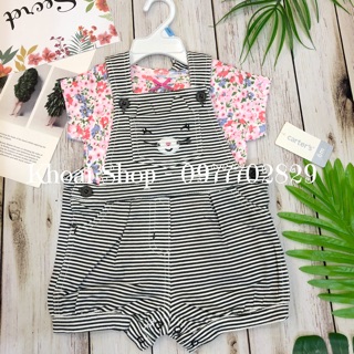 Set yếm Carter’s bé gái