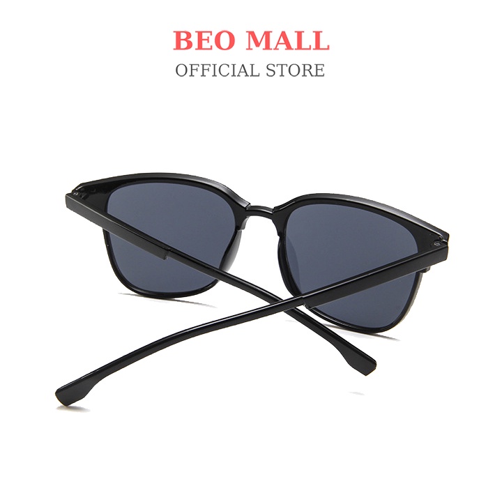 Kính mát nam thời trang BEOMALL thiết kế chống nắng và tia UV siêu bền KT053