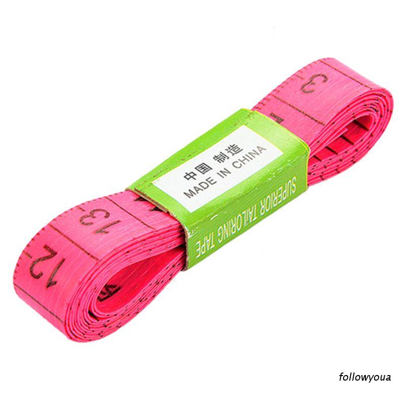 Thước dây đo lường bằng nhựa mềm 150cm/60" chuyên dụng cho thợ may