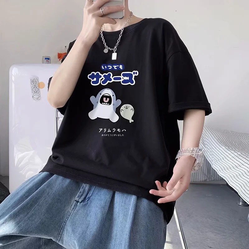 Áo Thun Tay Ngắn Phong Cách Thời Trang Dành Cho Nam Size M-3XL