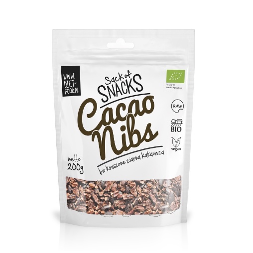 Cacao Ngòi Cacao Nibs hữu cơ 100g Diet Food