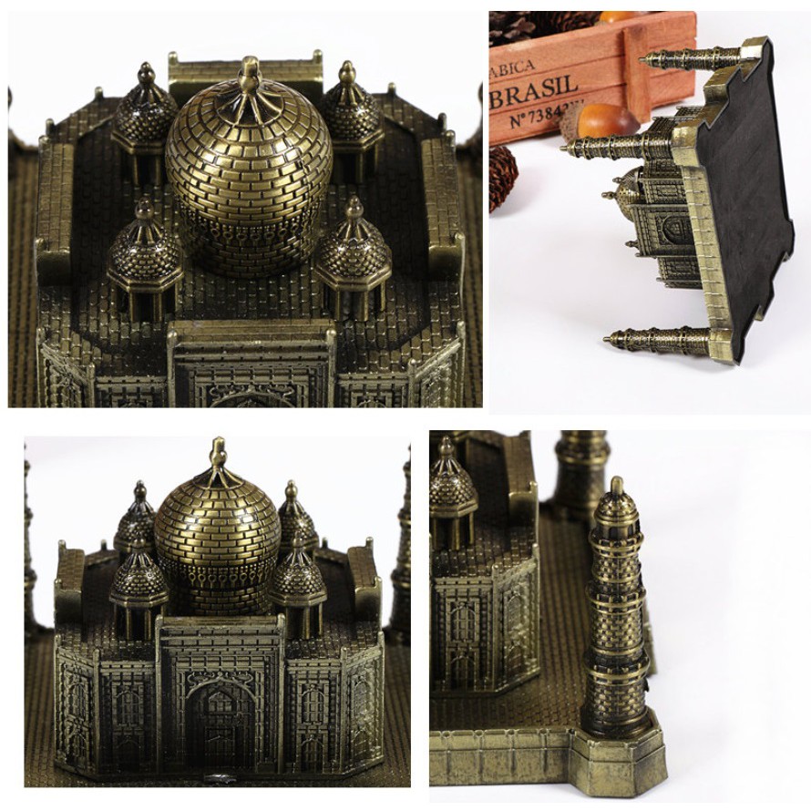 Đền Taj Mahal bằng hợp kim trang trí