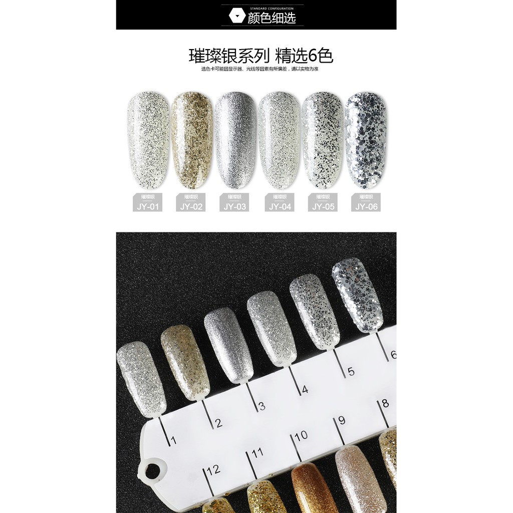 Sơn gel AS bền màu cực kì mướt 15ML (dành cho tiệm nail chuyên nghiệp) - JY