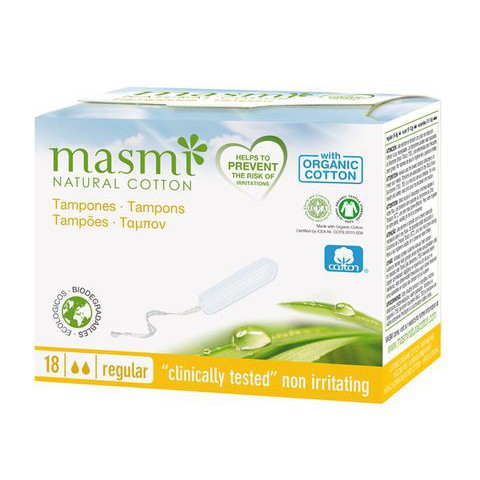 Tampon Không Cần Đẩy 2,3,4 Giọt Hữu Cơ Masmi