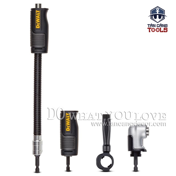Combo Đầu Chuyển Bắn Vít Góc 4 In 1 DeWalt DT20502-QZ