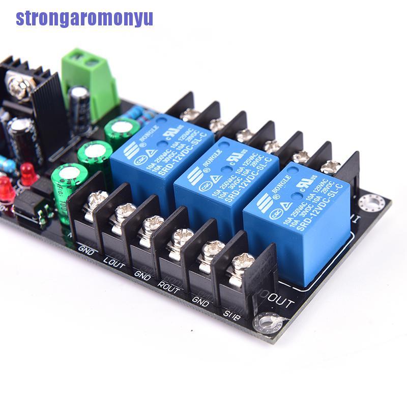 Bảng mạch bảo vệ loa 2.1 kênh 300w chất lượng cao tiện dụng