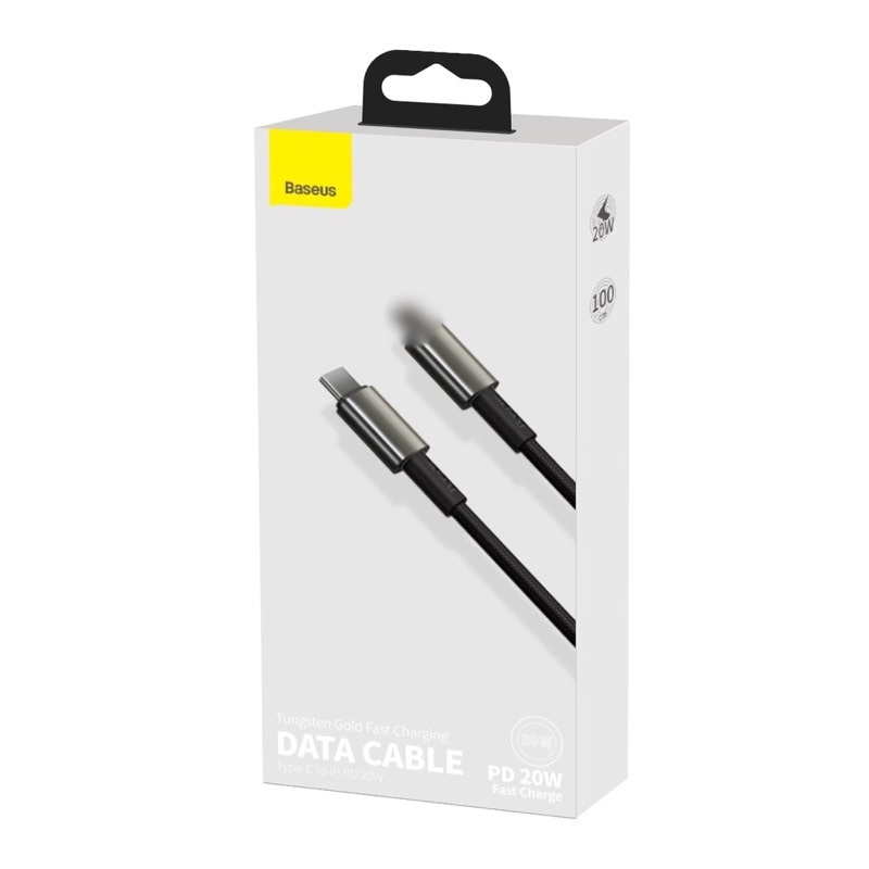 Cáp sạc 20W C-L Baseus Tungsten