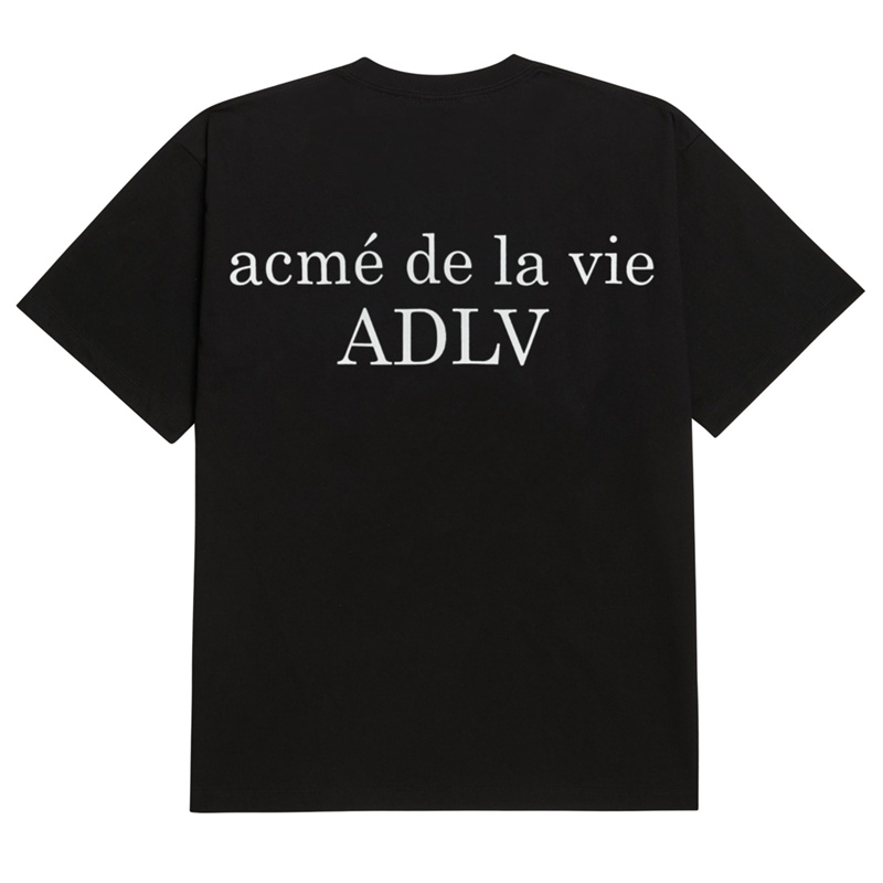Áo thun ADLV tay ngắn in hình xinh xắn phong cách Hàn Quốc X26