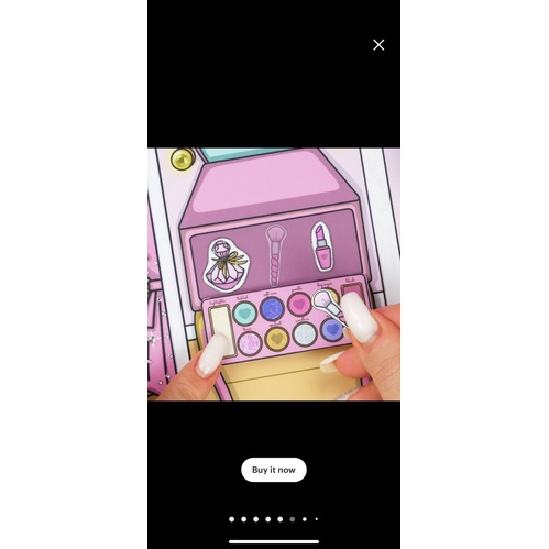 BÚP BÊ GIẤY SÀN DIỄN BALÊ