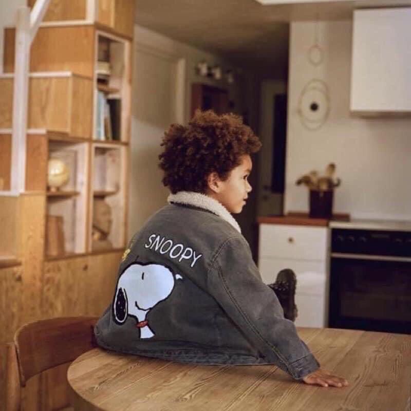 Áo khoác Zara dư xịn lót lông 1-5y