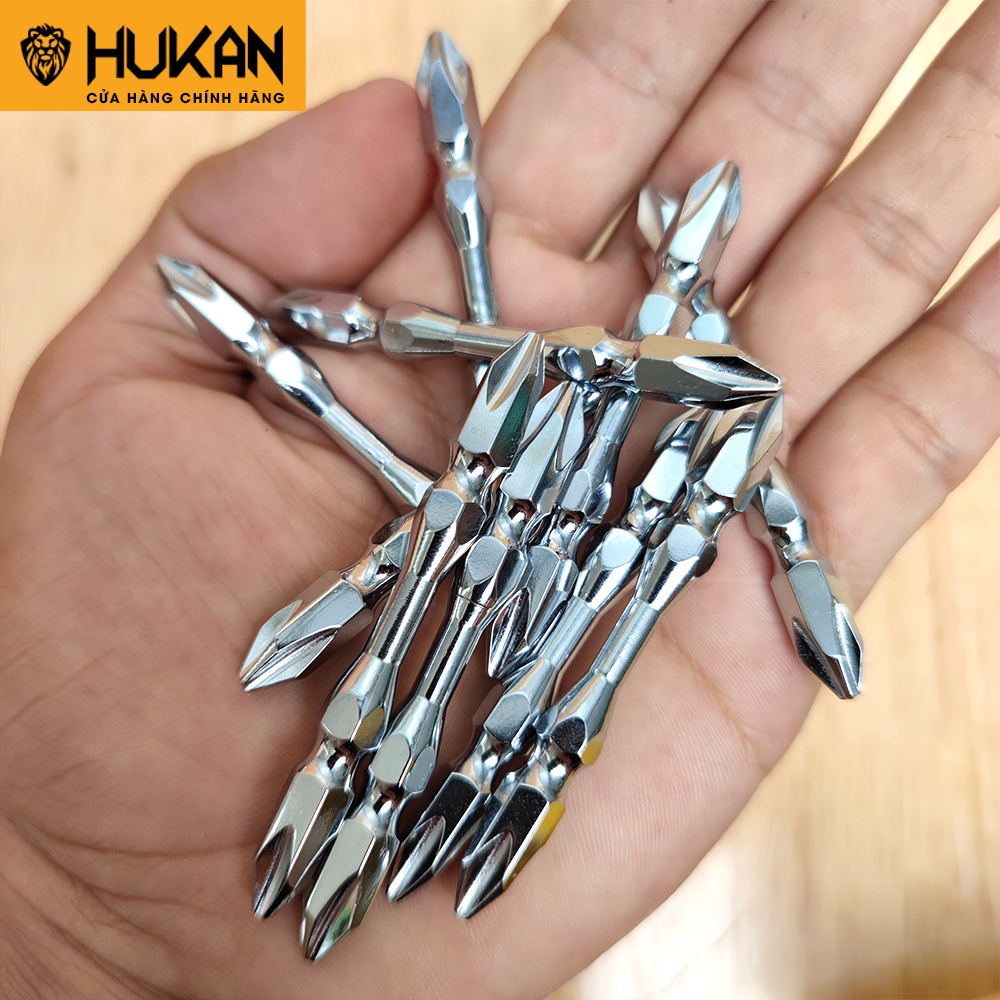 Mũi bắn vít hai đầu Hukan siêu cứng