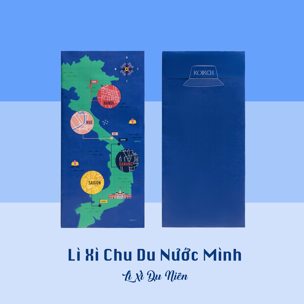 Bao Lì Xì Tết 2024 - Bao Lì Xì Du Niên KoiKooi