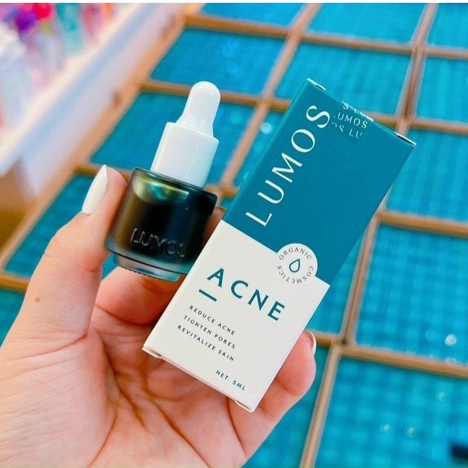 Serum chấm mụn LUMOS ACNE giảm m.ụ.n bọc, mờ thâm, giải quyết triệt để tình trạng thâm, lan m.u.n   5ml HÂN KOREA