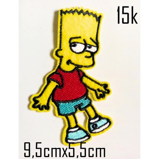 Sticker vải - patch ủi Simpson mã 210