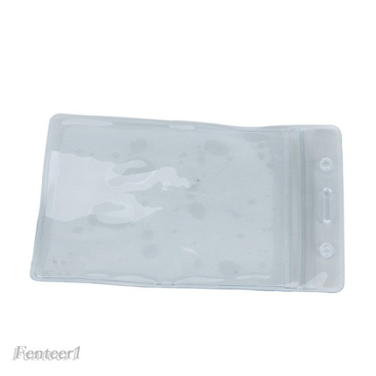 [Fenteer1]. 5x8cm Miếng Nhựa Trong Suốt Bảo Vệ Thẻ Tín Dụng ID Chống Bụi Chống Nước
