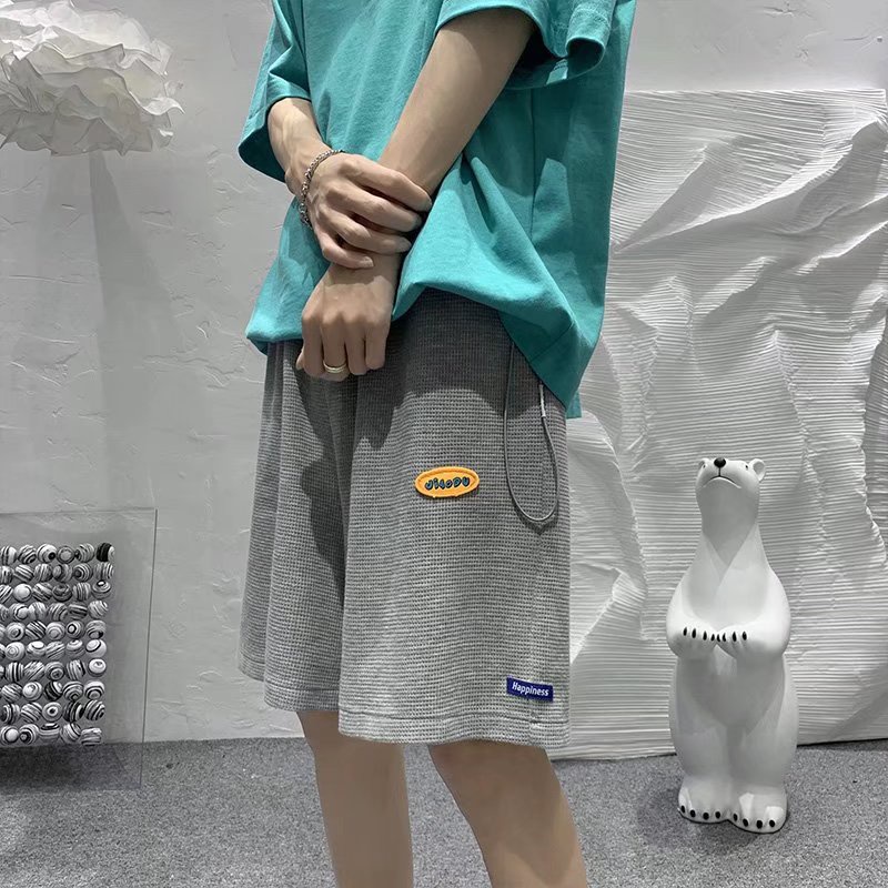 Quần Short Thể Thao Ống Rộng Lưng Thun Thoải Mái Thời Trang Phong Cách Hàn Quốc Cho Nam Size M-3XL