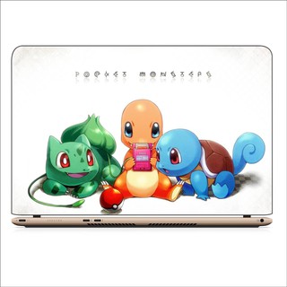 Miếng Dán Skin In Decal Dành Cho Laptop - Pokemon 3 - Mã: 111118