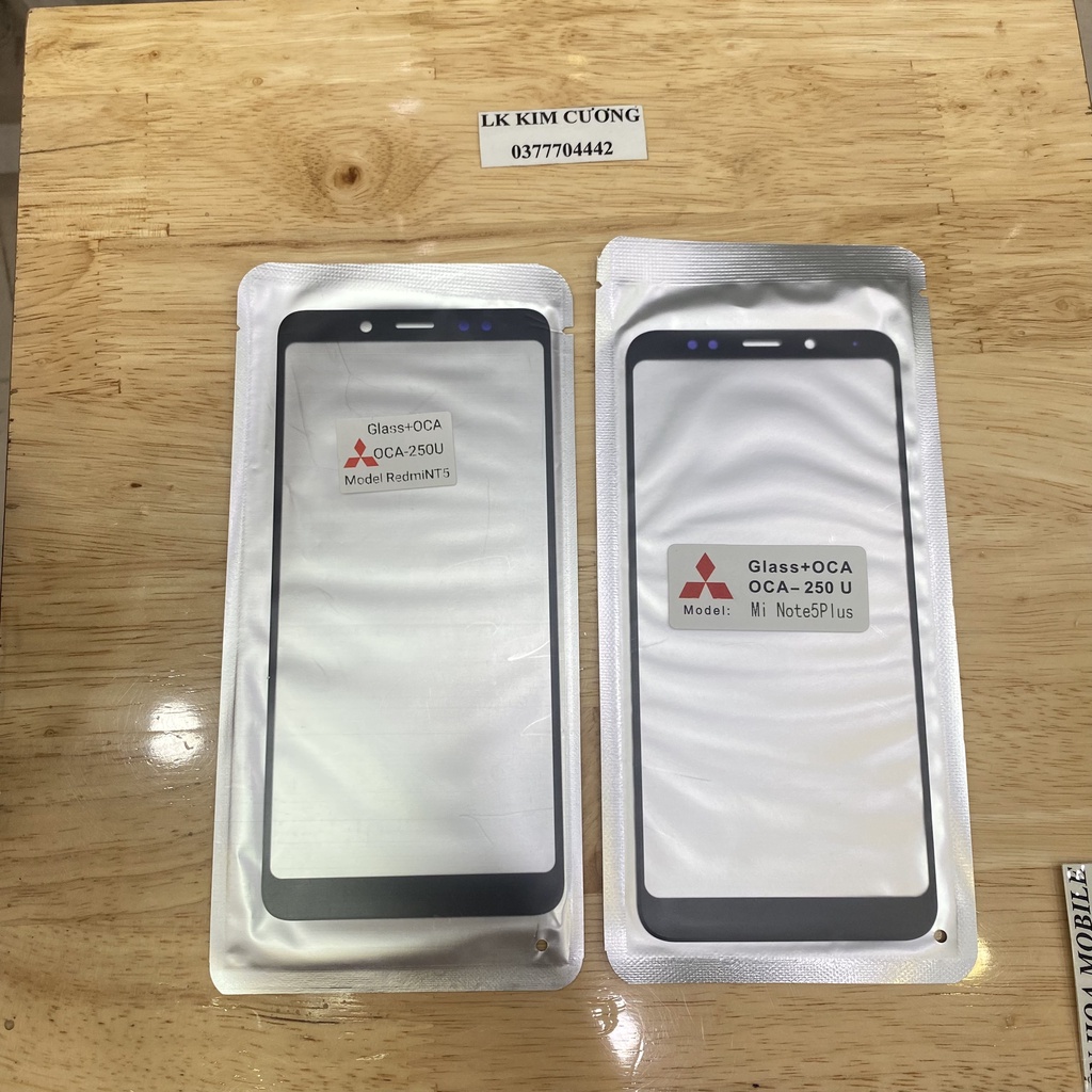 Kính ép liền keo tương thích redmi note 5