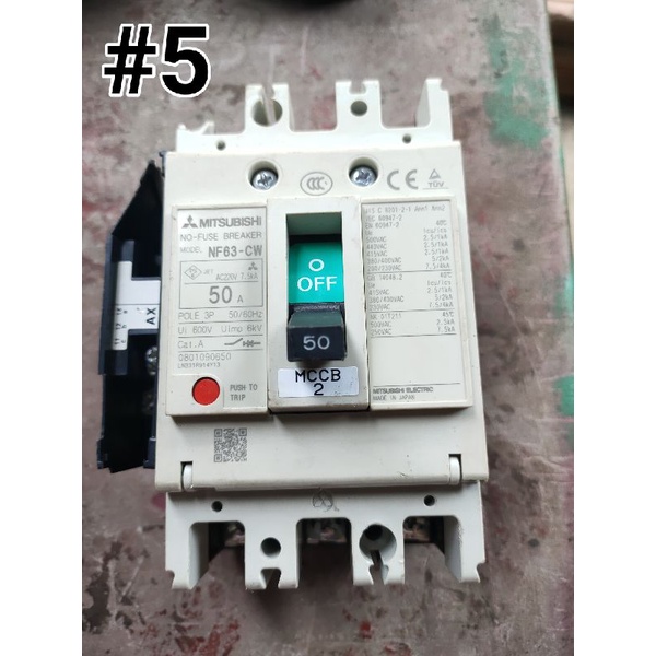 CB 3 pha tháo máy hàng Nhật bãi