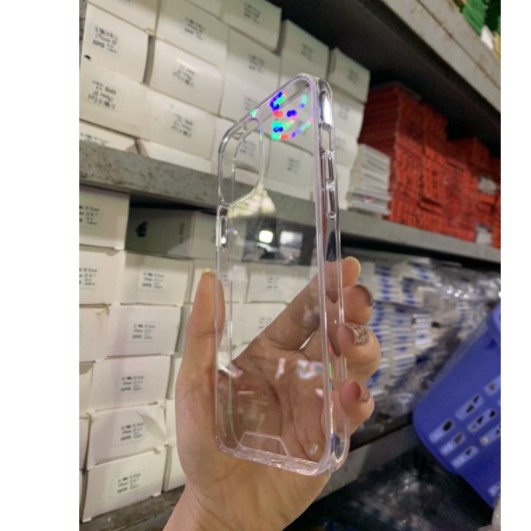 Ốp lưng trong chống ố vàng Mika Iphone X, Xs Max, 11 Pro Max, 12, 12 Pro, 12 Pro Max hàng cao cấp SPACE