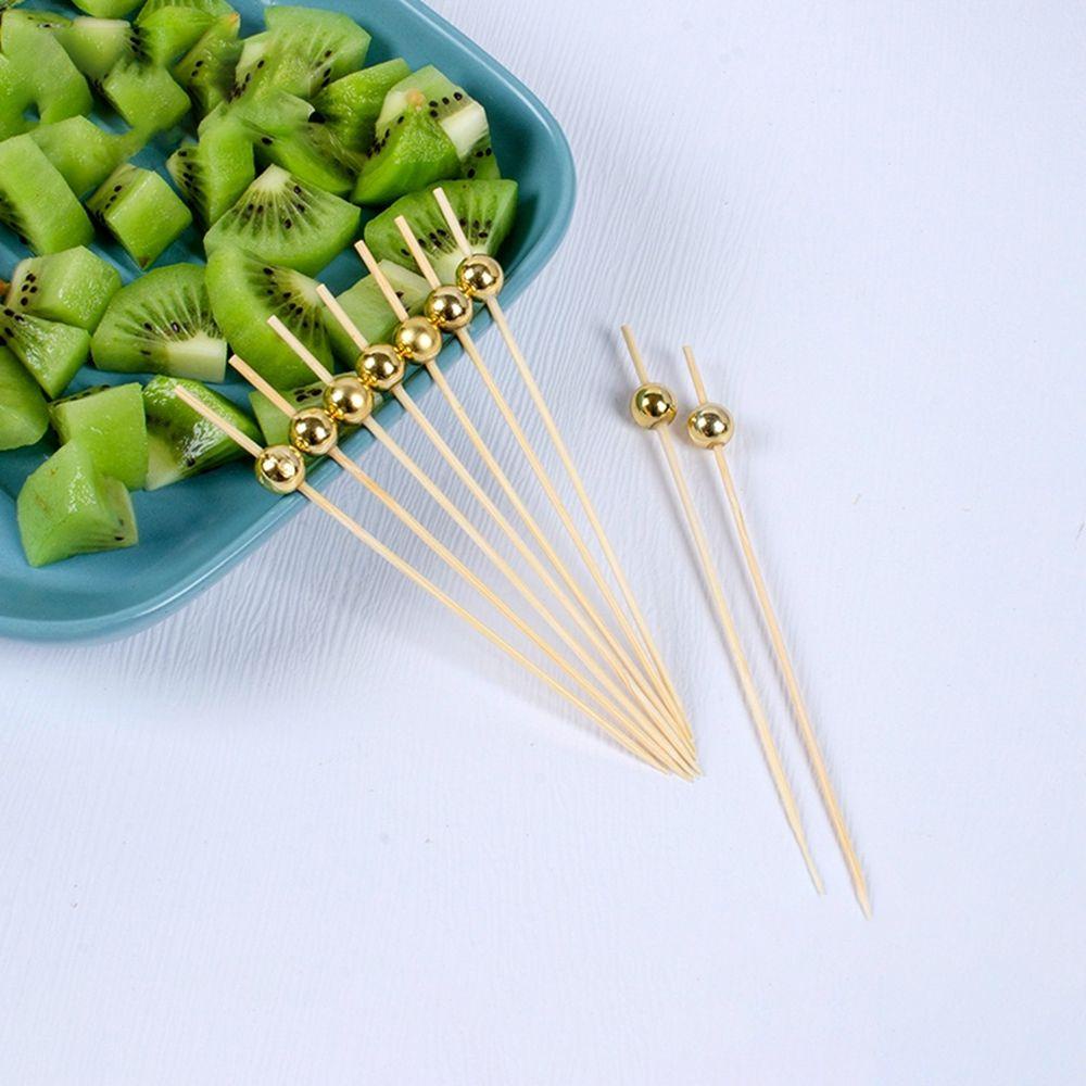 YIYU Set 100 Nĩa Ăn Trái Cây / Salad Dùng Một Lần Kích Thước 12cm