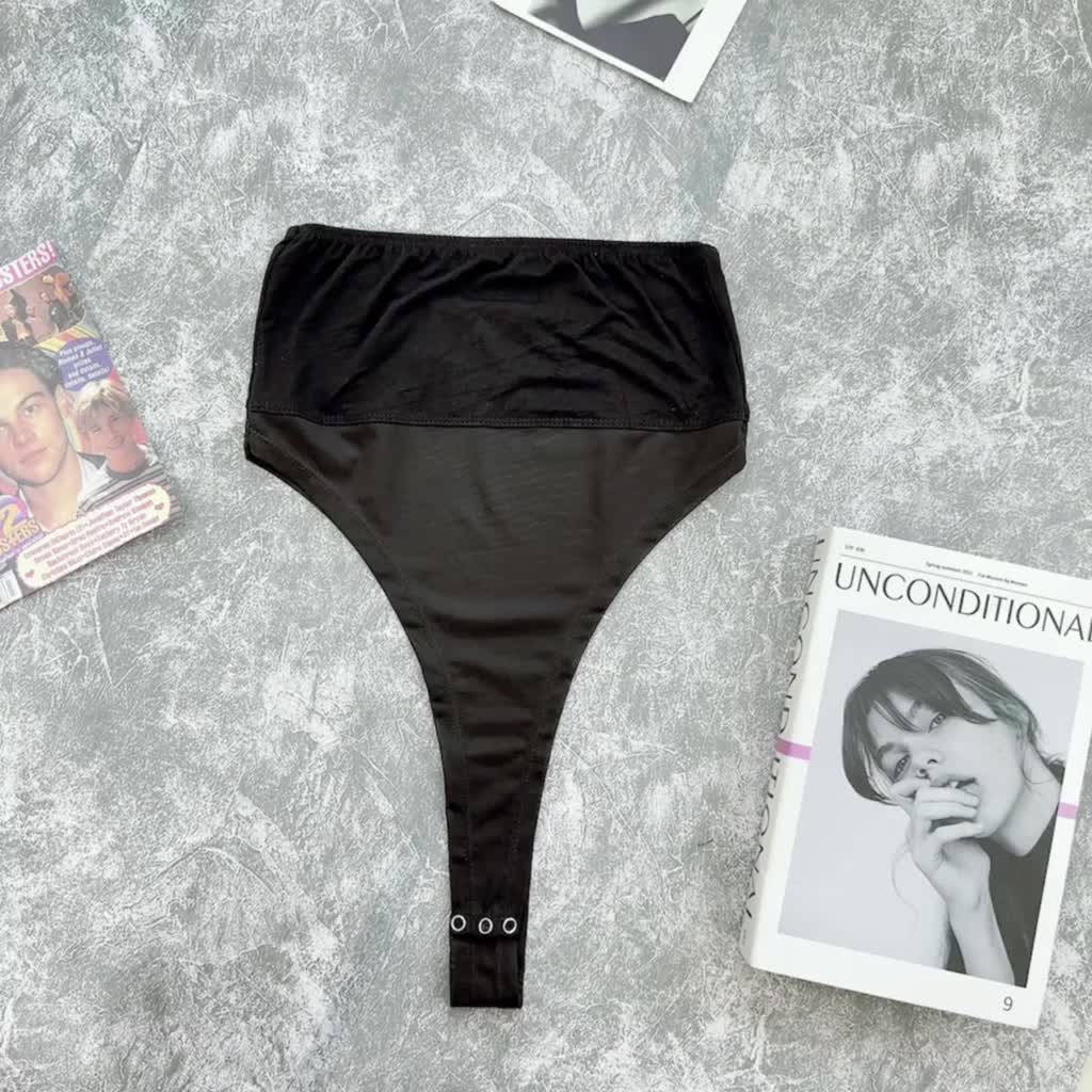 Áo bodysuit kiểu thun phối lưới PINKSTORE29, dáng ôm phong cách mới lạ siêu sexy A5651 | BigBuy360 - bigbuy360.vn