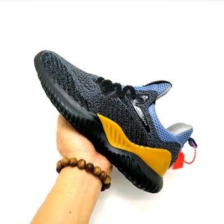 Giày thể thao sneaker alphabounce xám đen nam