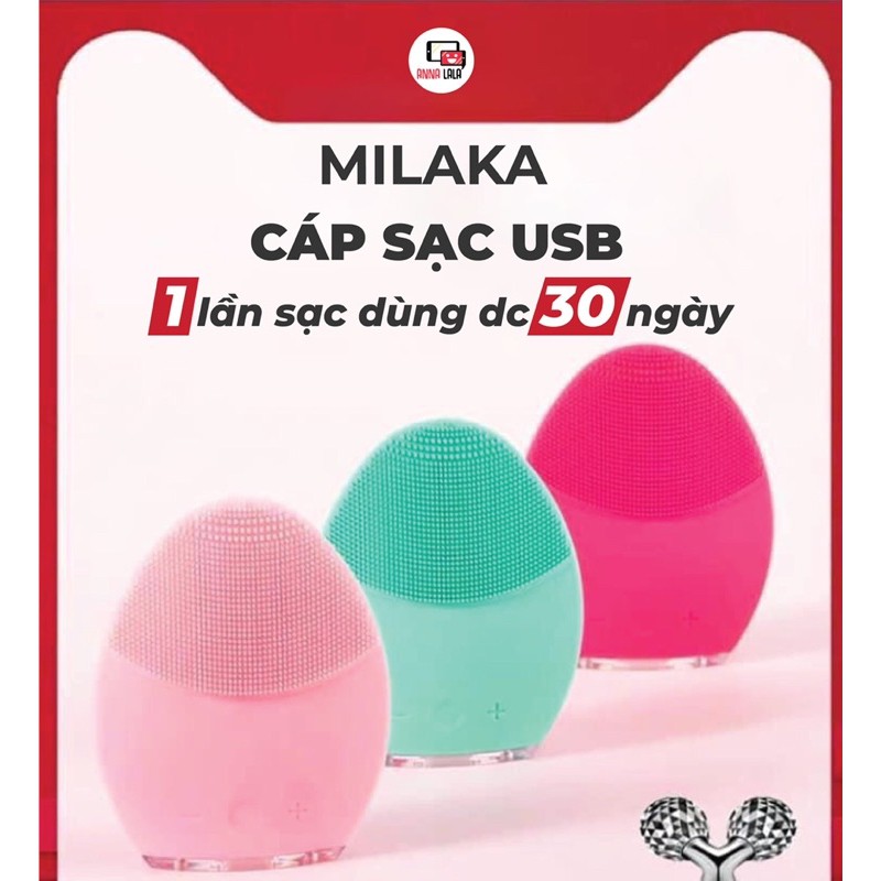 [SẴN] MÁY RỬA MẶT MILAKA (có feedback ảnh thật)