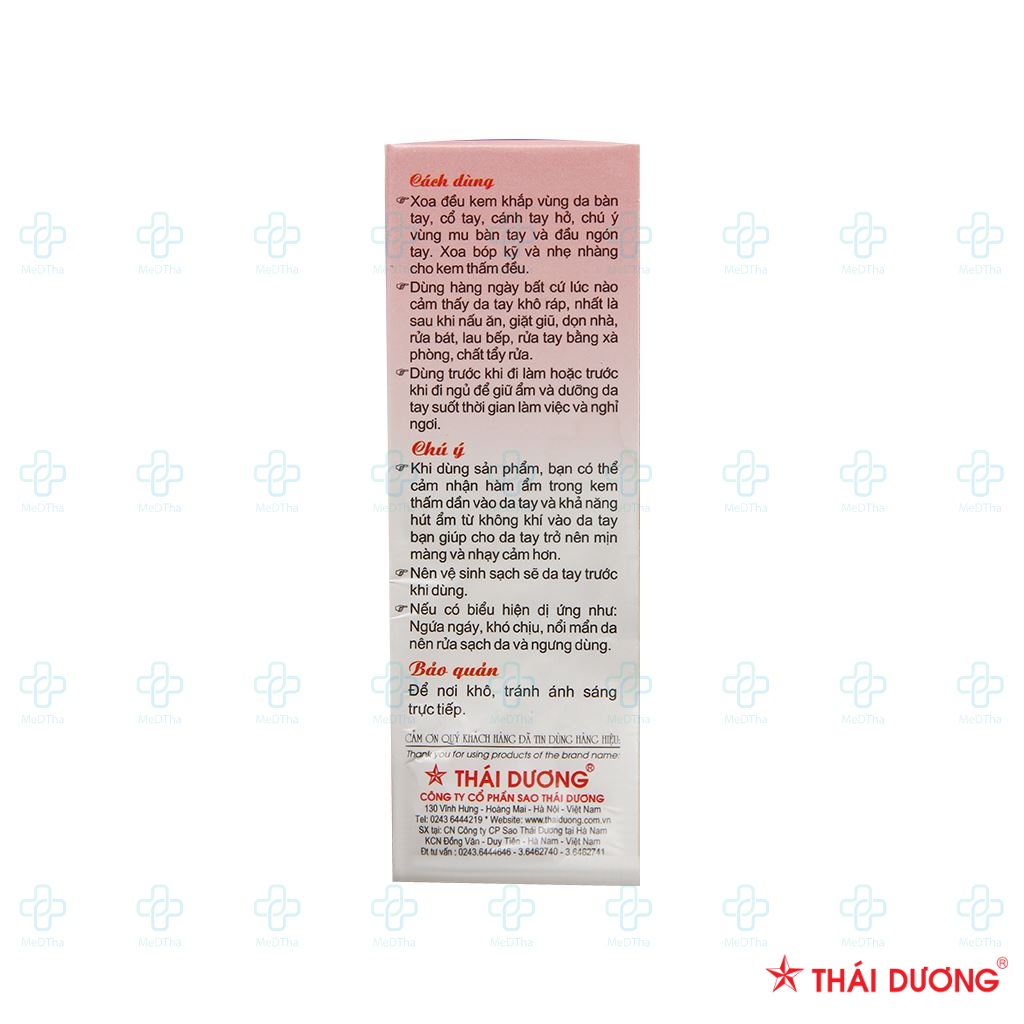 Kem dưỡng da tay Búp Ngọc - Kem dưỡng trắng da tay, dưỡng ẩm, chống lão hóa da