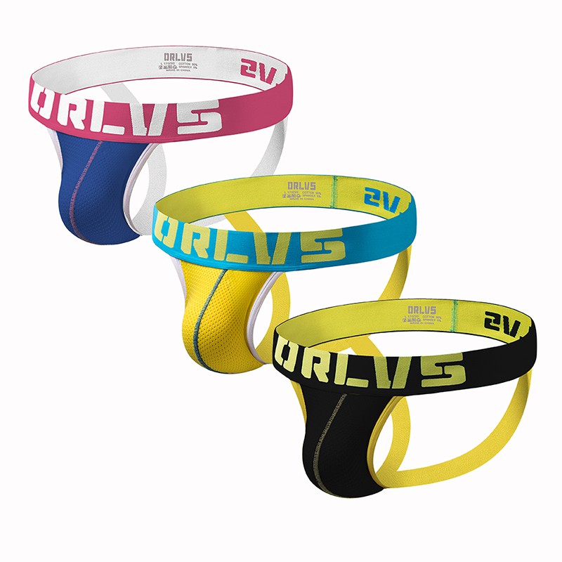 Quần lót nam Thongs ORLVS or154 Jockstrap cotton gợi cảm