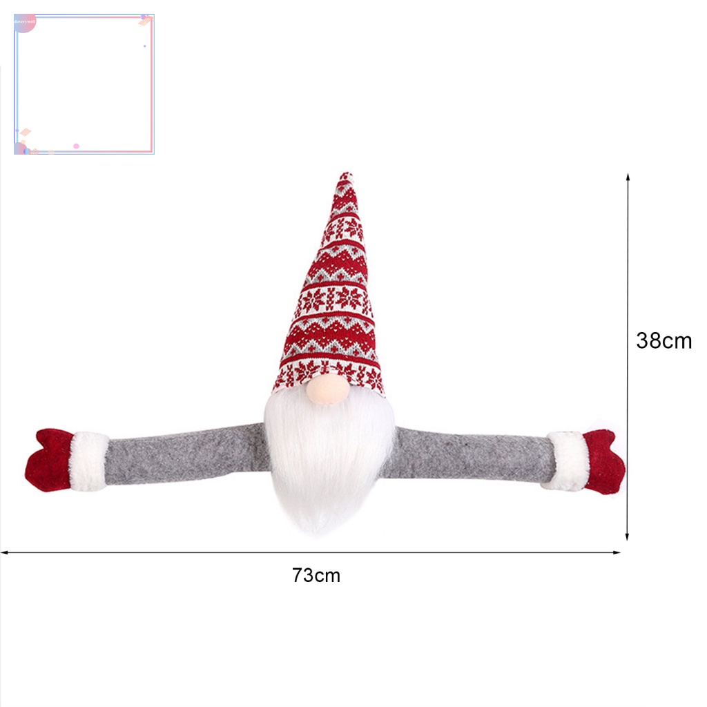 (DOV) Búp Bê Trang Trí Cây Thông Noel Không Mặt Dễ Chăm Sóc