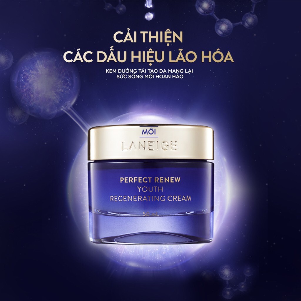 Kem Dưỡng Laneige Perfect Renew Youth Regenerating Cream Giúp Ngăn Ngừa Lão Hóa Sớm 50ml