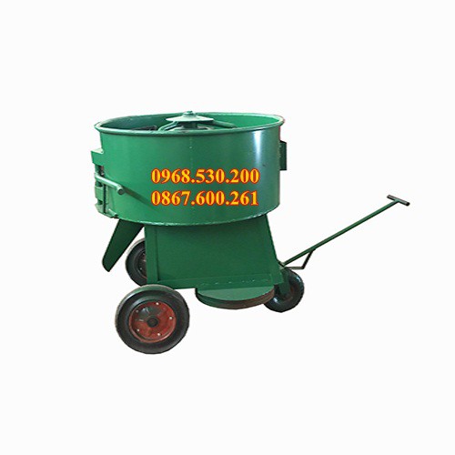 Máy trộn bê tông cưỡng bức Savi 90 có bánh xe di chuyển đông hành cùng người xây dựng