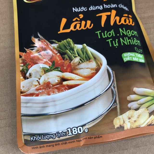 [180g] Túi Sốt Cô Đặc Lẩu Thái Barona