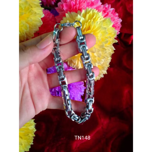 Lắc tay nam inox 100%
