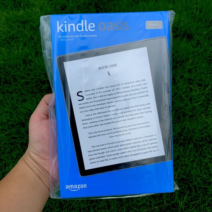 Máy Đọc Sách Kindle Oasis 3 32GB Champagne Gold Nguyên Seal | BigBuy360 - bigbuy360.vn